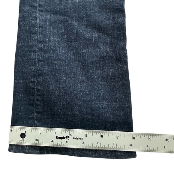 Banana Republic size 27 low rise bootcut jeans medium wash blue denim - Picture 11 of 11